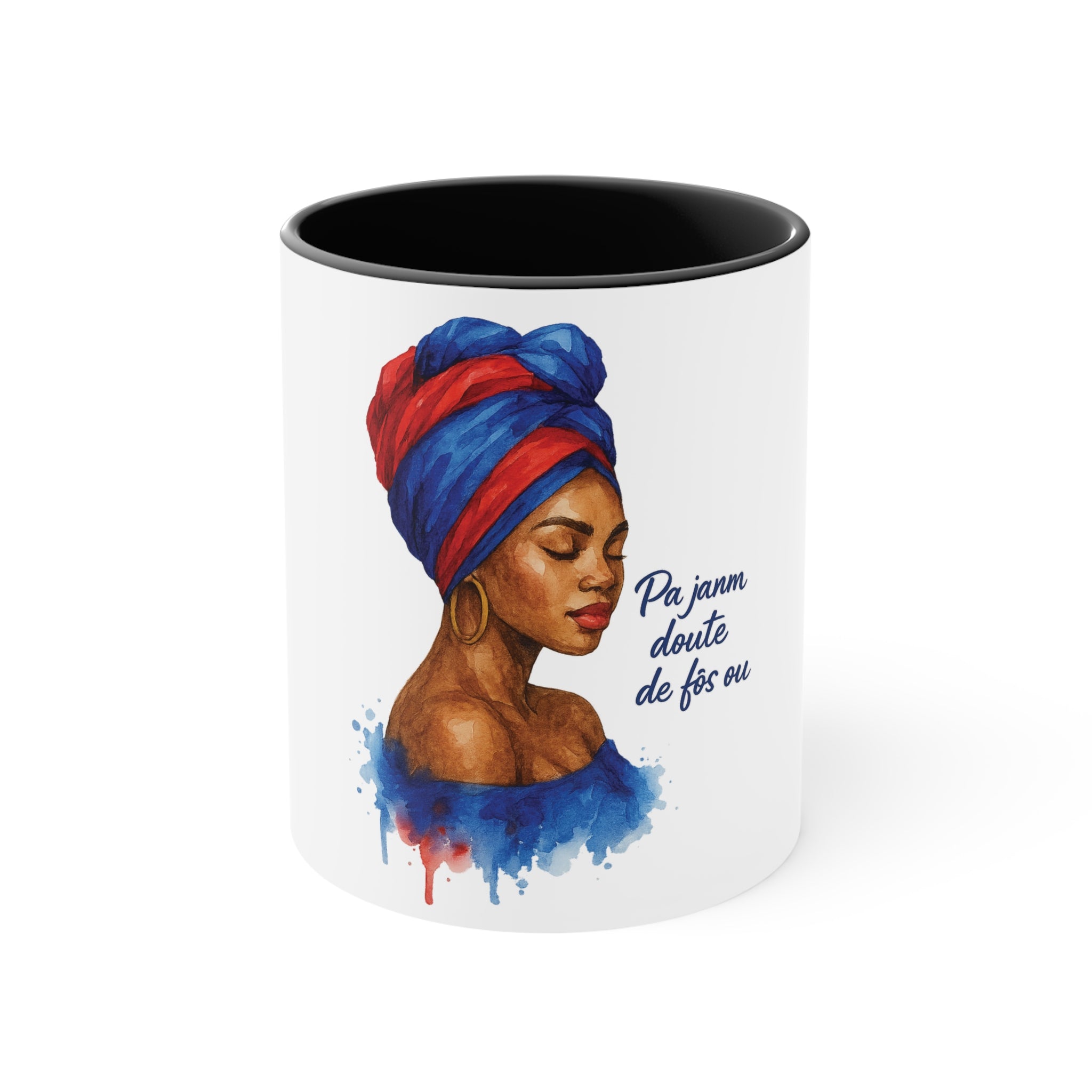 Vibrant Sisterhood Accent Mug | Inspirational Gift for Her, Coffee Lovers, Decorative Homeware, Art Lovers, Unique Mom Gift
