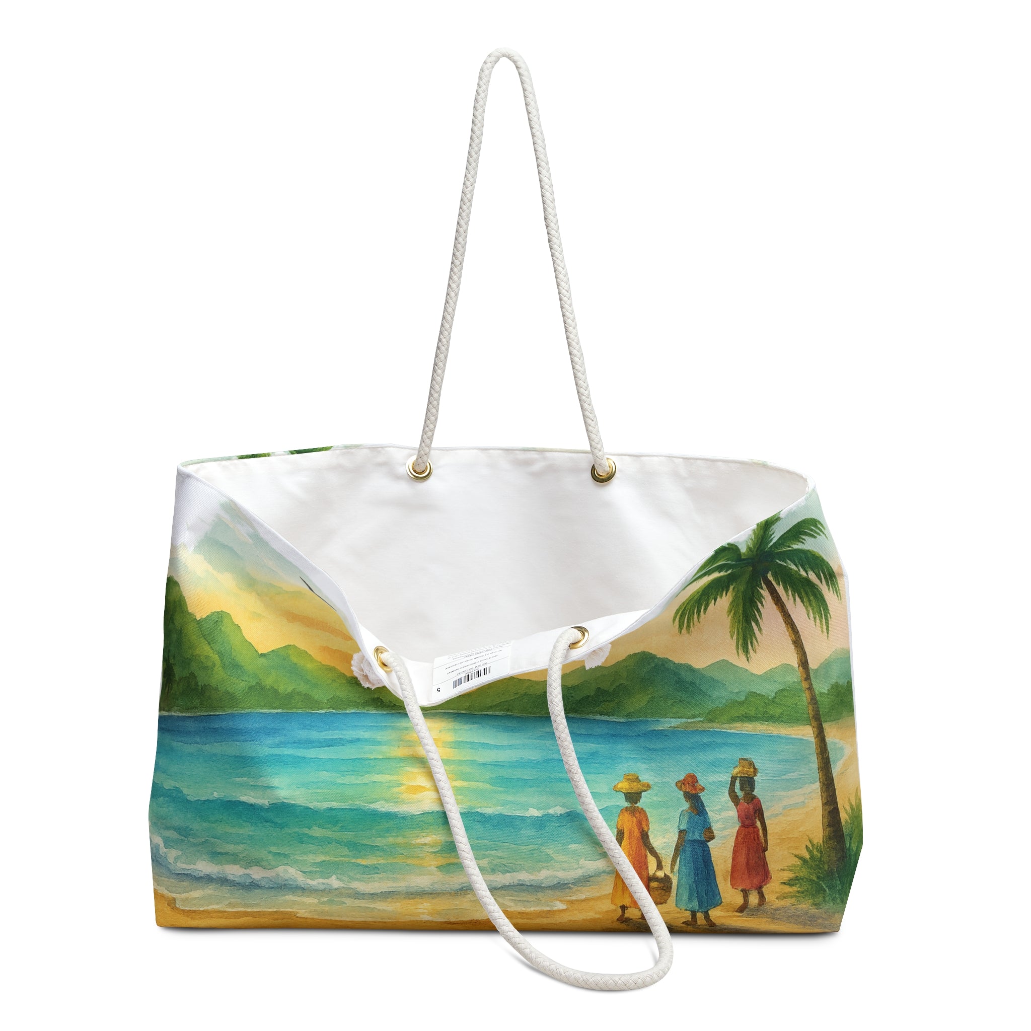 Tropical Weekender Bag, Beach Tote, Vacation Essentials, Travel Bag, Summer Vibes, Resort Style, Gift for Her