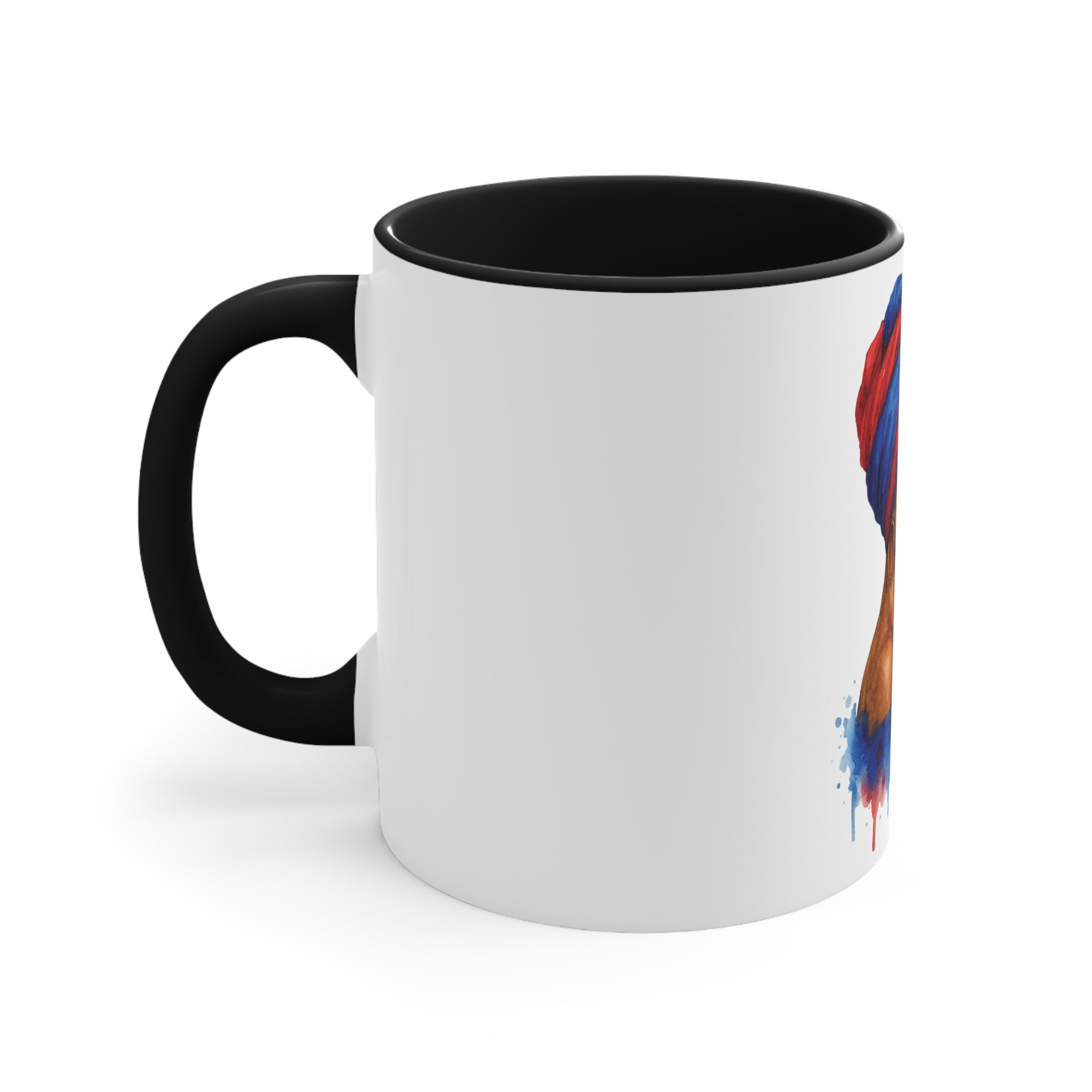 Vibrant Sisterhood Accent Mug | Inspirational Gift for Her, Coffee Lovers, Decorative Homeware, Art Lovers, Unique Mom Gift