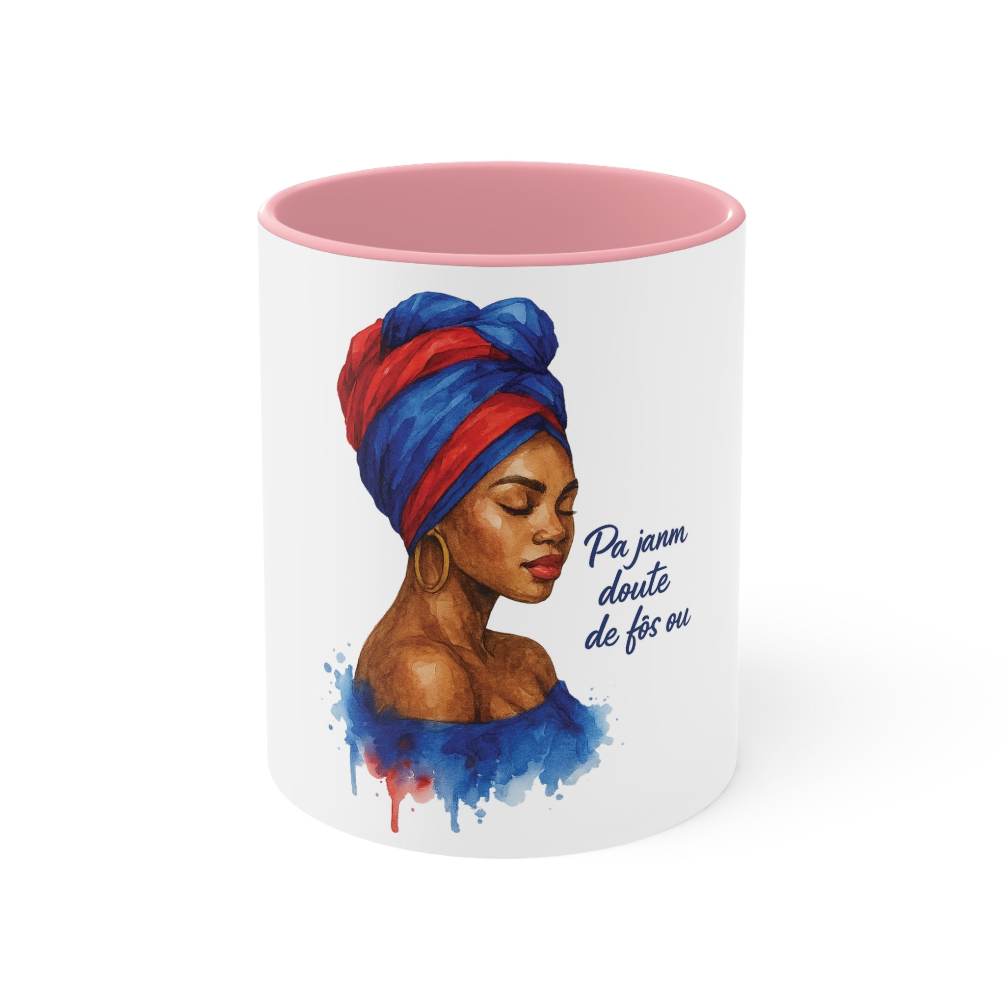 Vibrant Sisterhood Accent Mug | Inspirational Gift for Her, Coffee Lovers, Decorative Homeware, Art Lovers, Unique Mom Gift